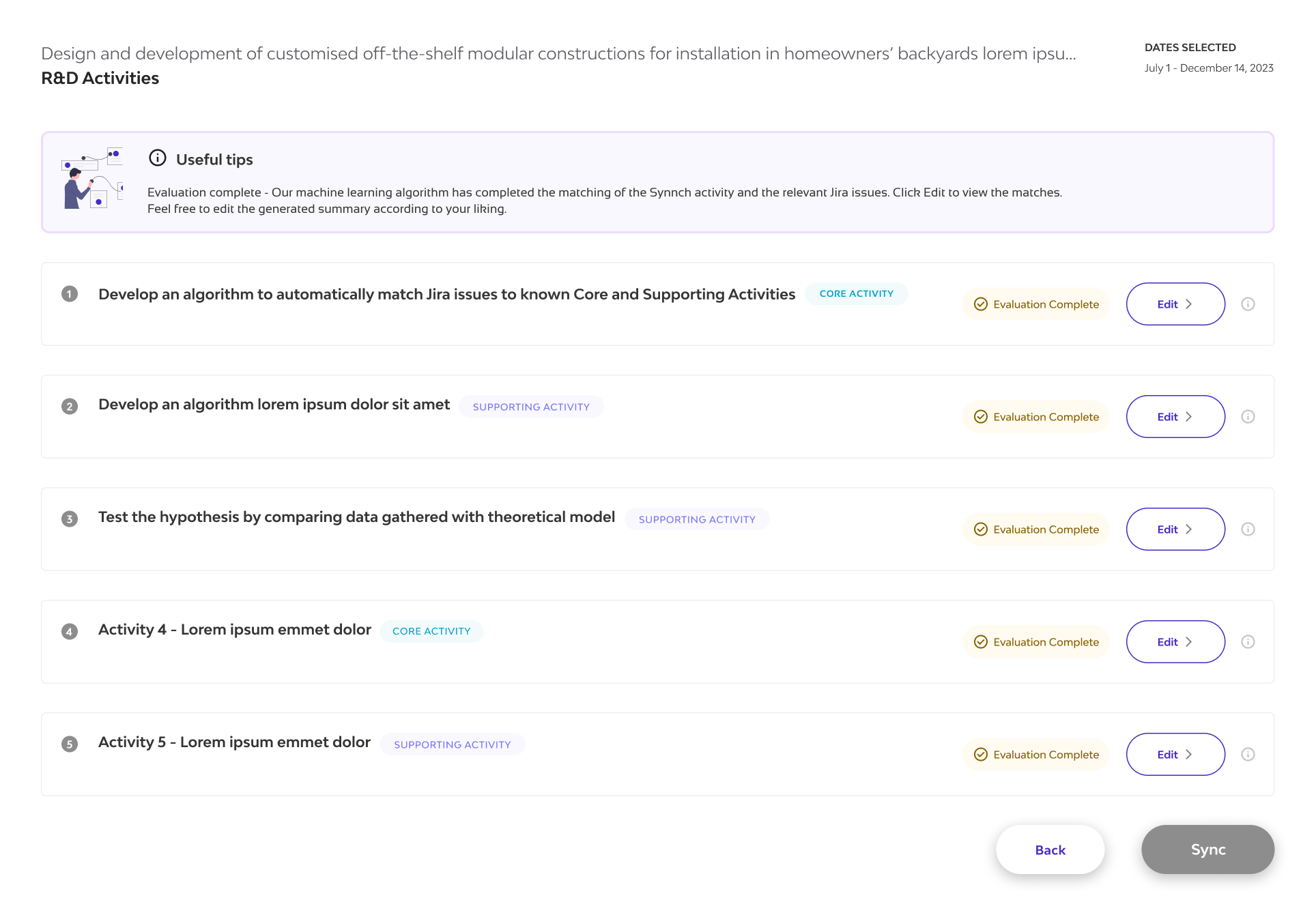 Authentication screen UI for Jira